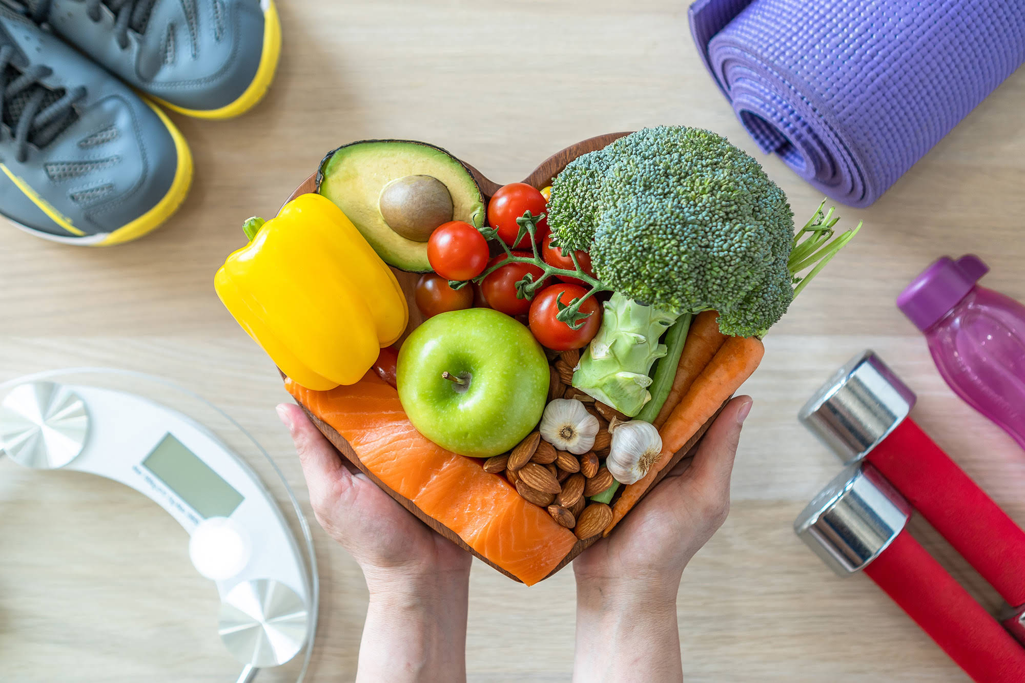 Healthy lifestyle on ketogenic diet, eating clean keto food good