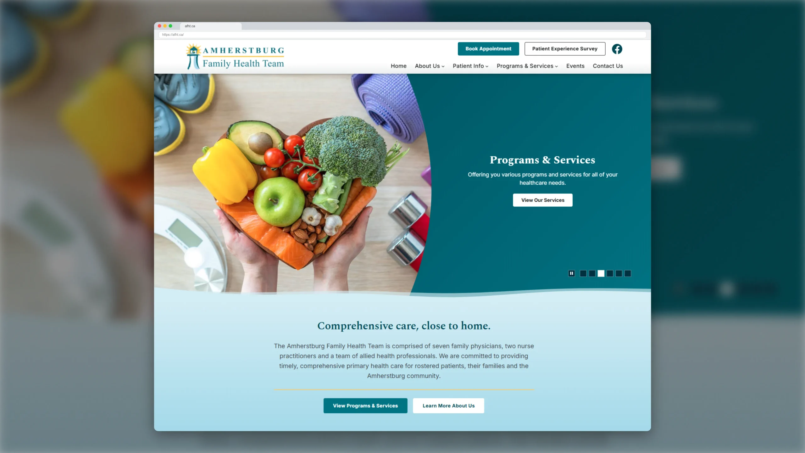 Afht website